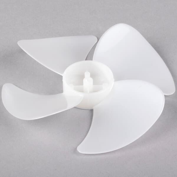 A white plastic Solwave fan blade.