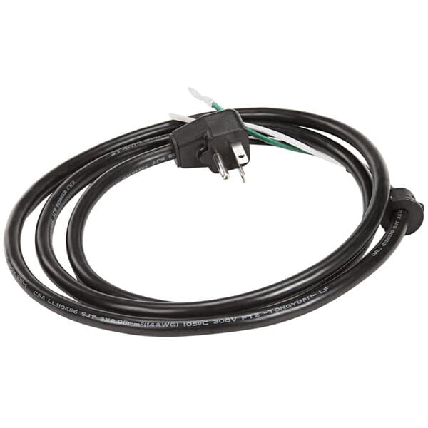 A Solwave power cord with a NEMA 5-20P plug and strain relief.