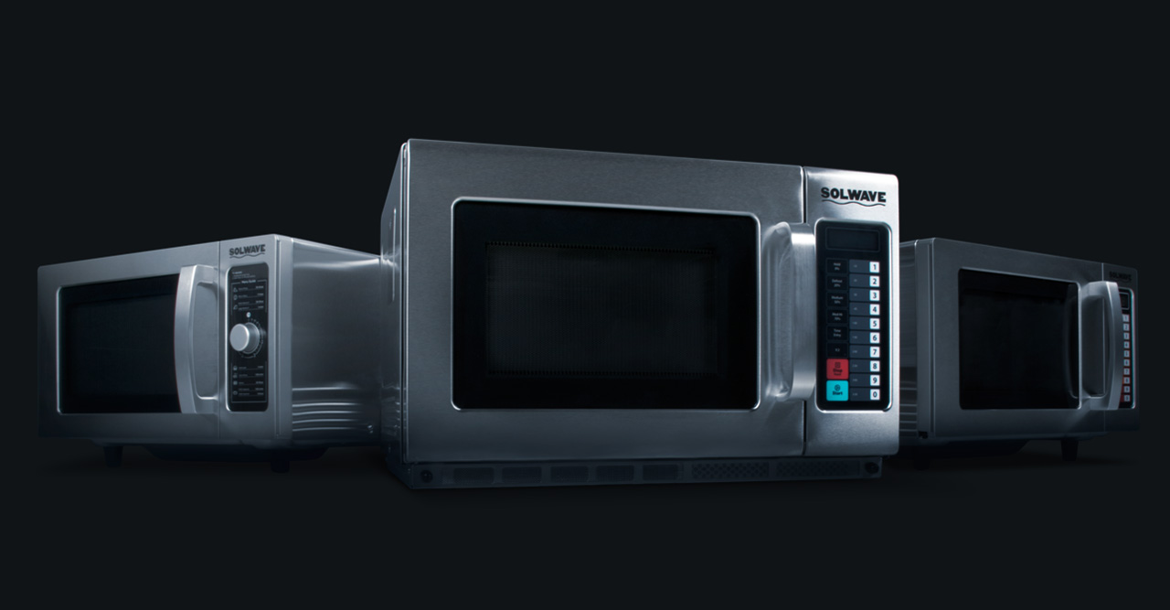 Solwave Ameri-Series Heavy-Duty Commercial Steamer Microwave
